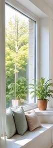 A bright window detail