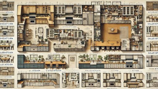 types of kitchen layouts