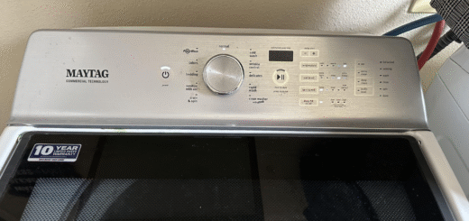 maytag washer reset